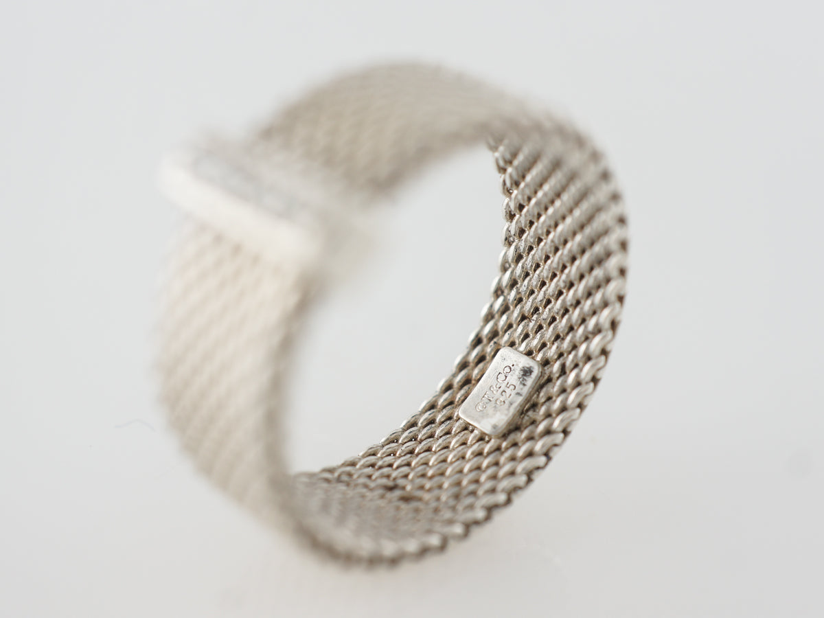 Tiffany & Co. Elsa Peretti Right Hand Ring in Sterling Silver