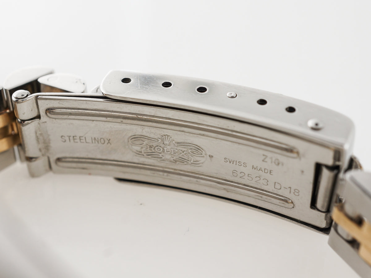 Ladies Rolex Datejust in 18k Yellow Gold & Stainless Steel