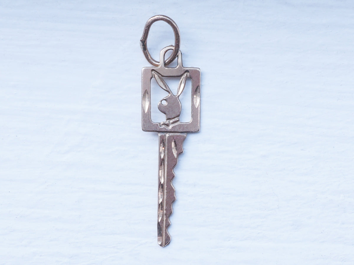 Vintage Playboy Bunny Charm in 14k Yellow Gold