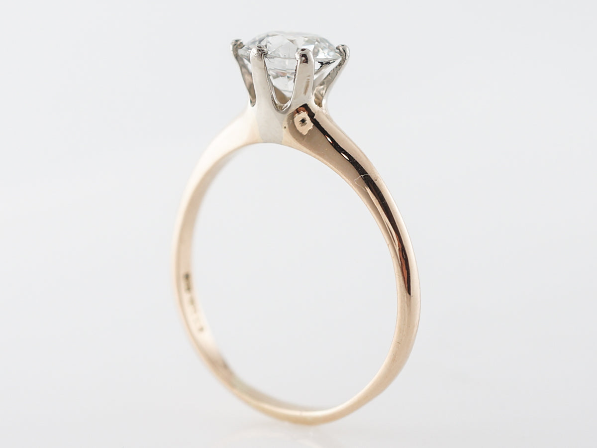 Vintage Ostby & Barton Diamond Engagement Ring