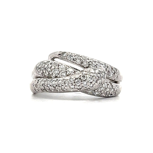 Diamond Pave Snake Ring