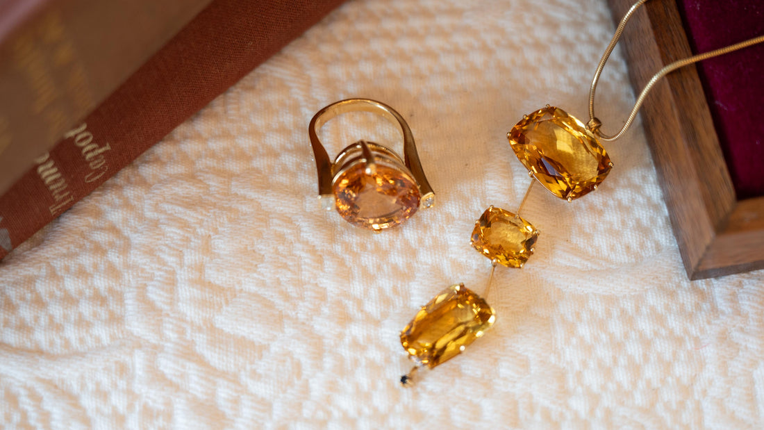 November Birthstones: Vibrant Citrine & Topaz