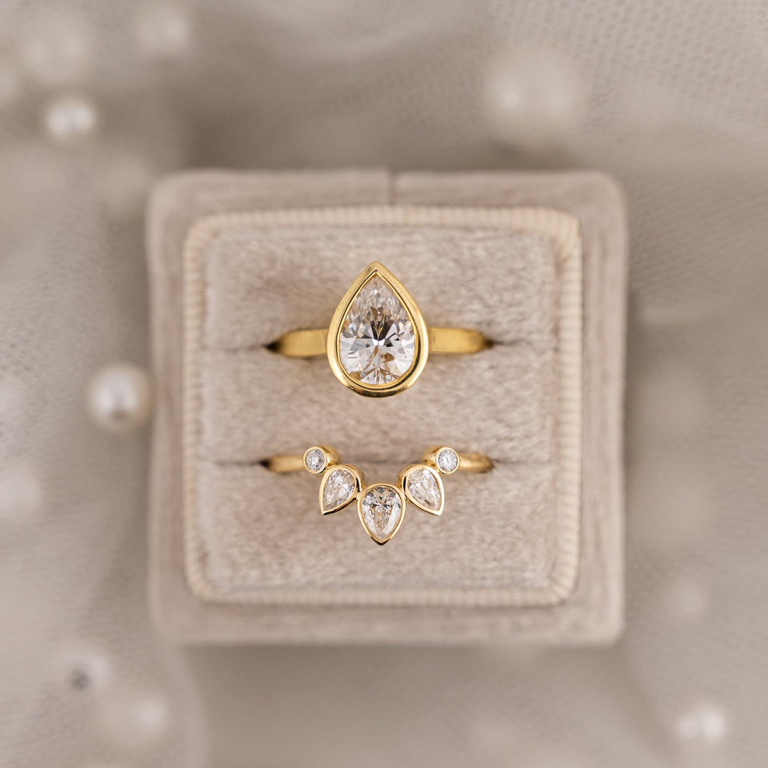 Pear Cut Diamond Rings: Unique and Graceful