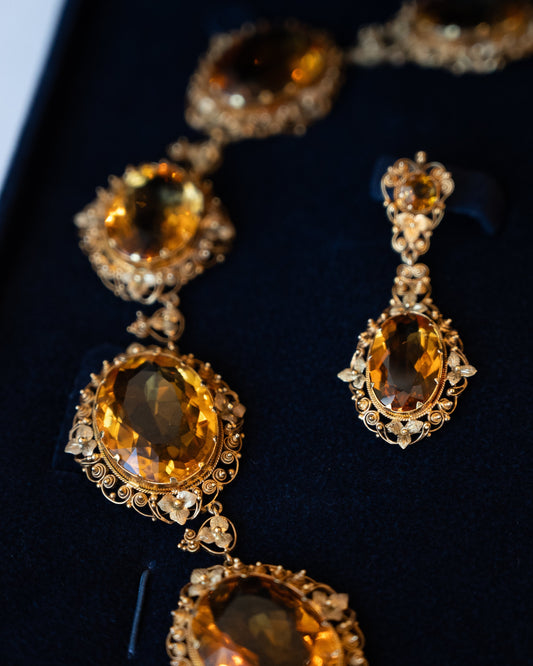 November Birthstones: Citrine & Topaz