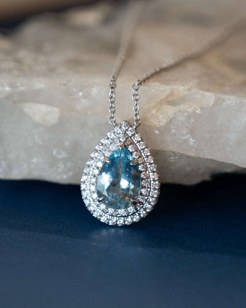 March Birthstone Aquamarine: Santa Maria & Retro Gold