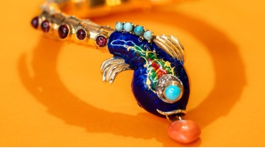 Vintage Mid-Century Snake Bracelet