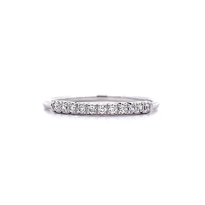 .11 Classic Diamond Wedding Band in 14k