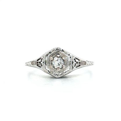 .15 Antique Old European Diamond Engagement Ring