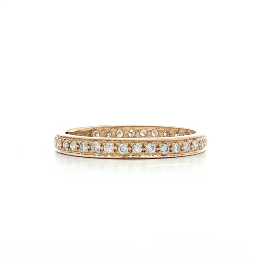 .35 Brilliant Diamond Eternity Band 14k Yellow Gold