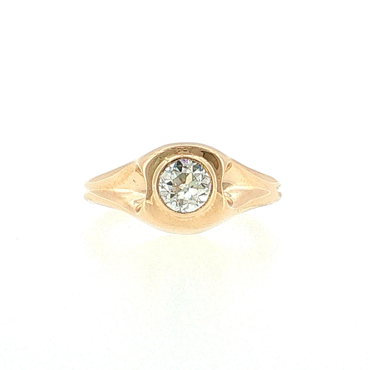 .47 Old European Diamond Engagement Ring 14k