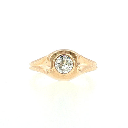 .47 Old European Diamond Engagement Ring 14k