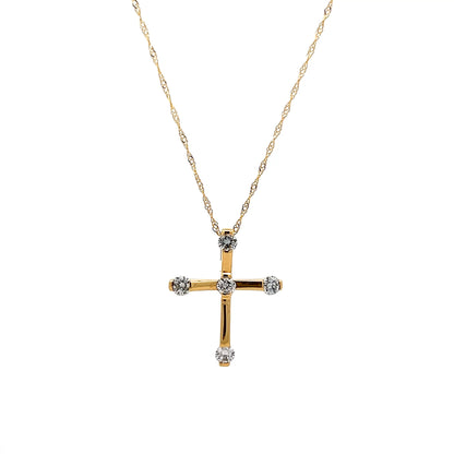 .51 Diamond Southern Cross Pendant in 18k