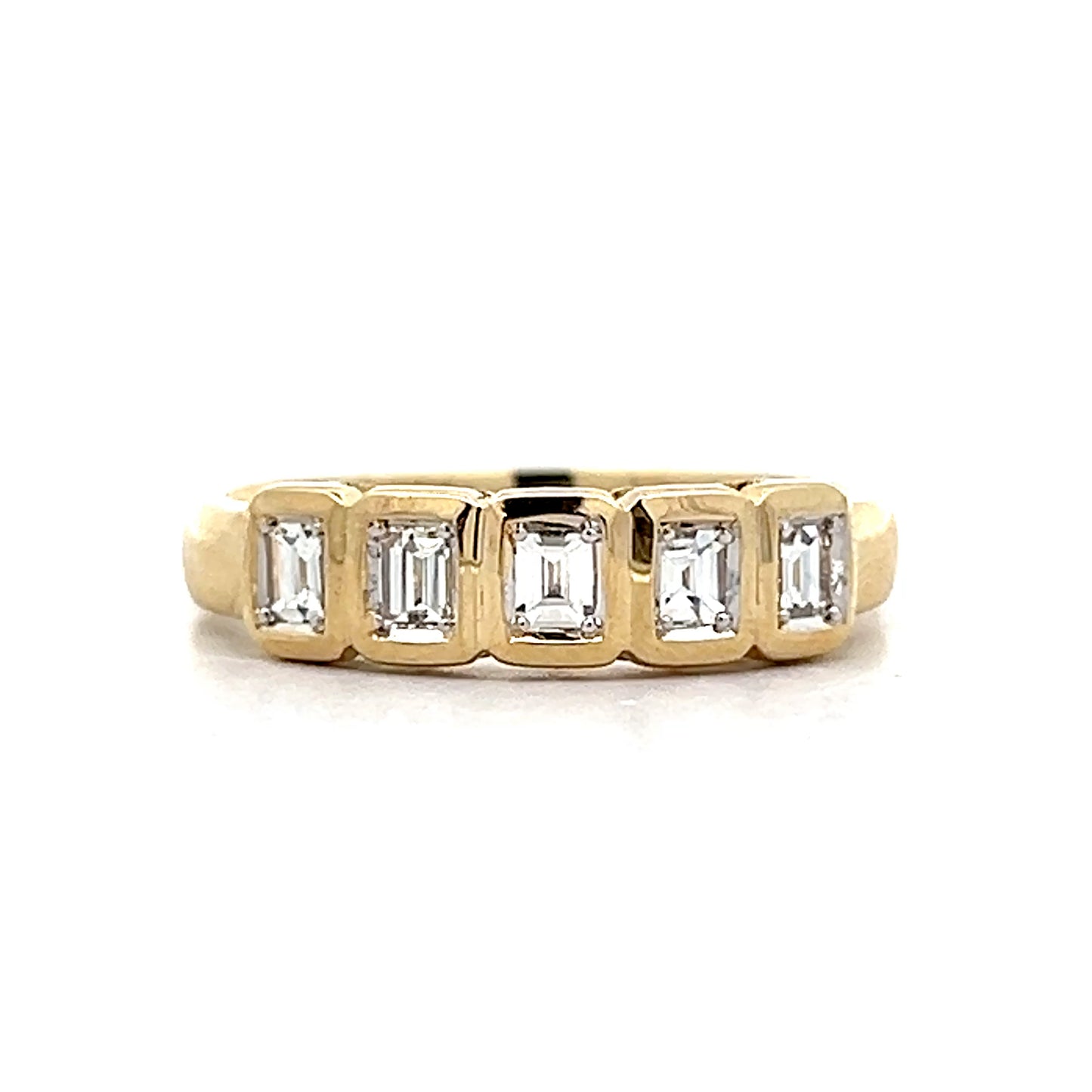 .53 Baguette Diamond Wedding Band in 14k