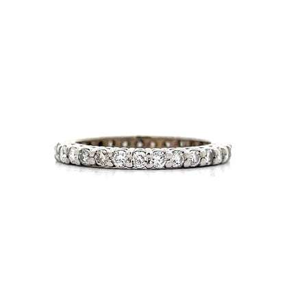 .87 Diamond Eternity Wedding Band in 14k