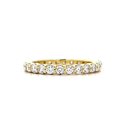 .91 Round Diamond Eternity Wedding Band in 18k