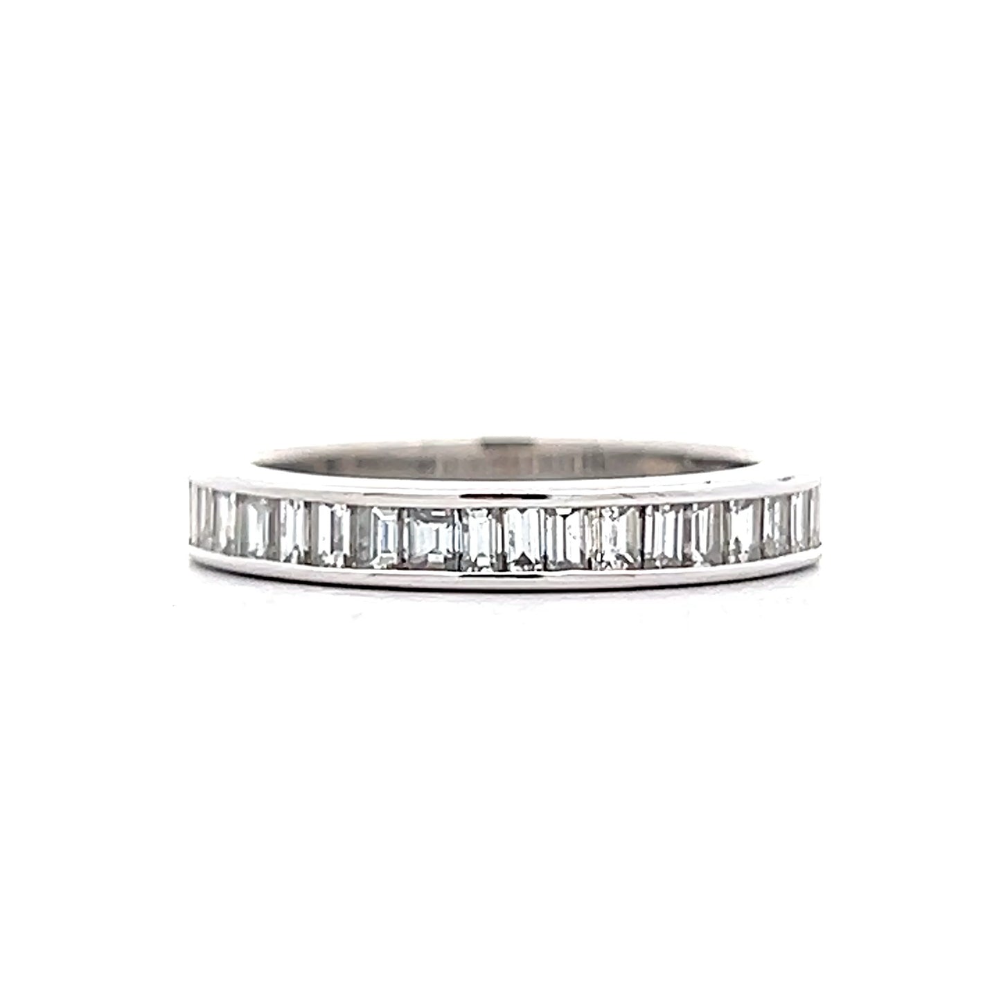 .95 Baguette Diamond Wedding Band in 14k