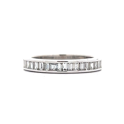 .95 Baguette Diamond Wedding Band in 14k