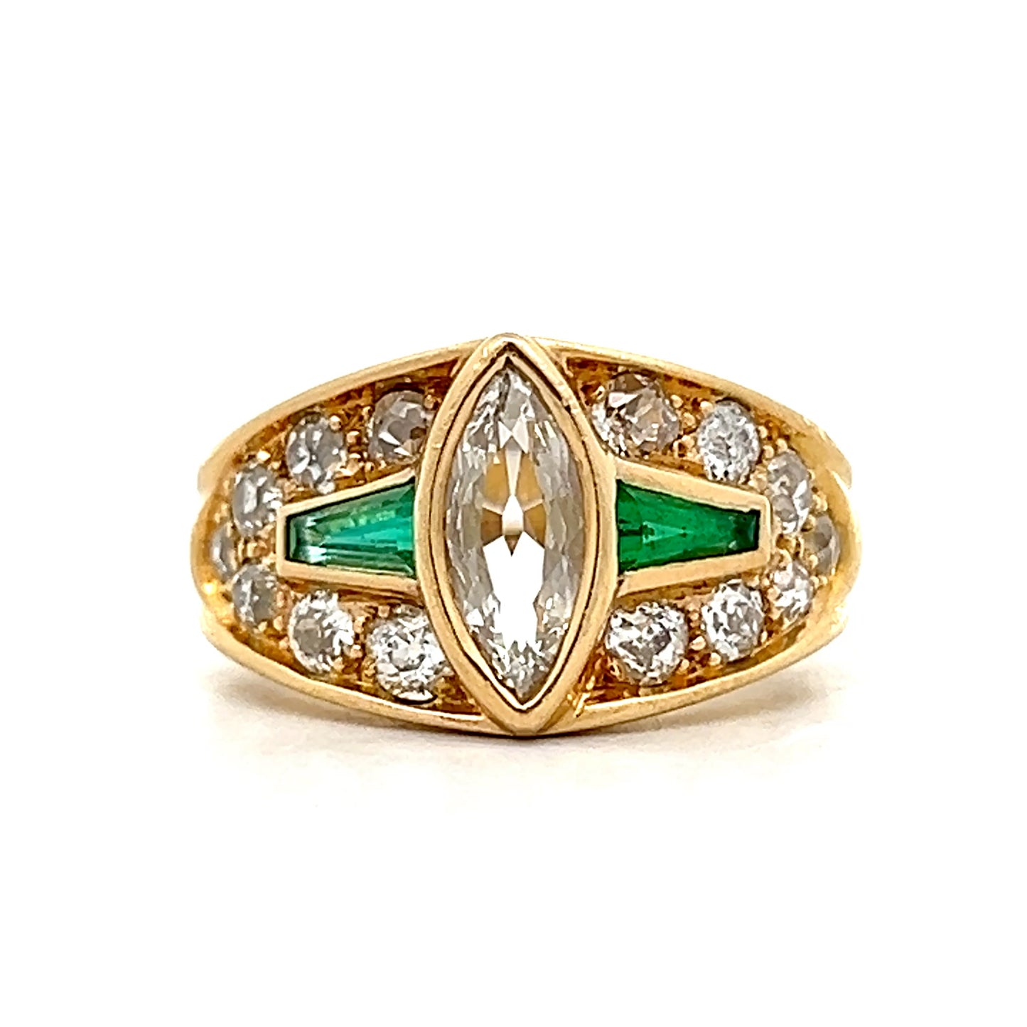 .95 Mouboussin Diamond Cocktail Ring in 18k