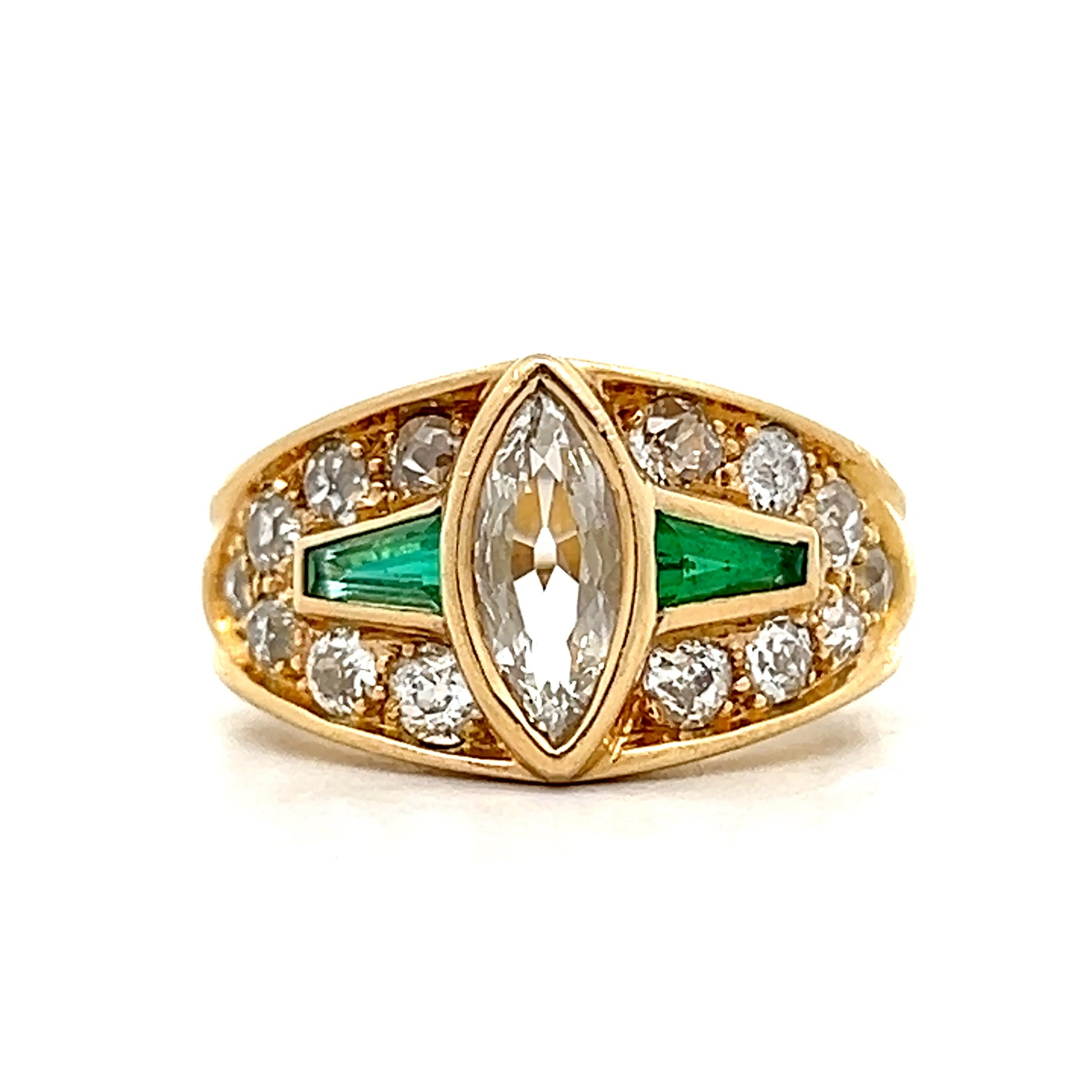 .95 Mouboussin Diamond Cocktail Ring in 18k