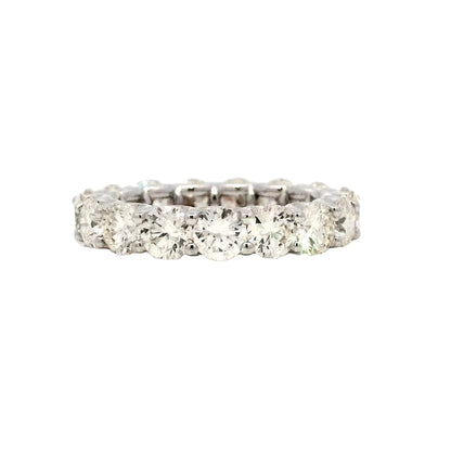 4 Carat Diamond Eternity Band in 18k White Gold