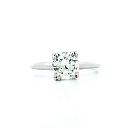 1.06 Transitional Diamond Engagement Ring 14k White Gold