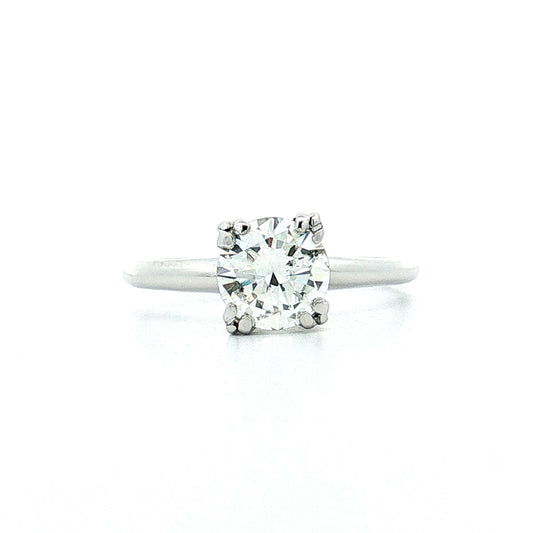 1.06 Transitional Diamond Engagement Ring 14k White Gold