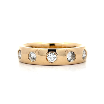 1.08 Diamond Eternity Band in 14k Yellow Gold