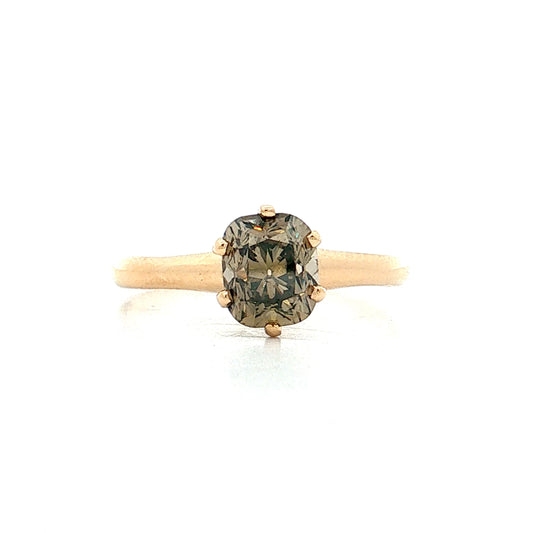 1.19 Victorian Diamond Solitaire Ring 18k