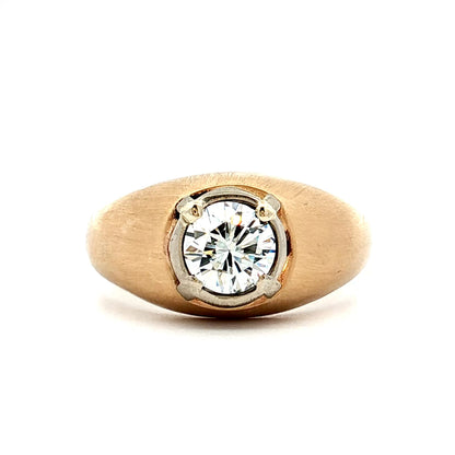 1.24 Vintage Mid-Century Diamond Engagement Ring 14k