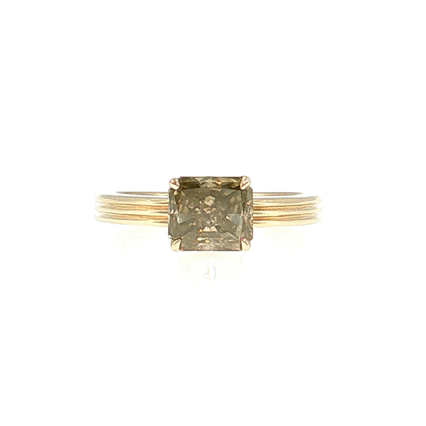 1.30 Cushion Diamond Engagement Ring 14k
