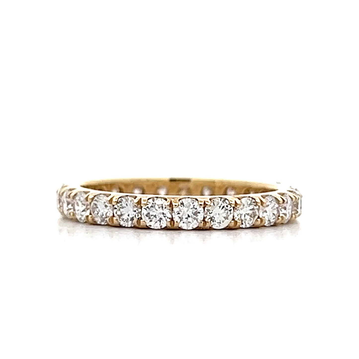 1.50 Classic Diamond Eternity Wedding Band 14k