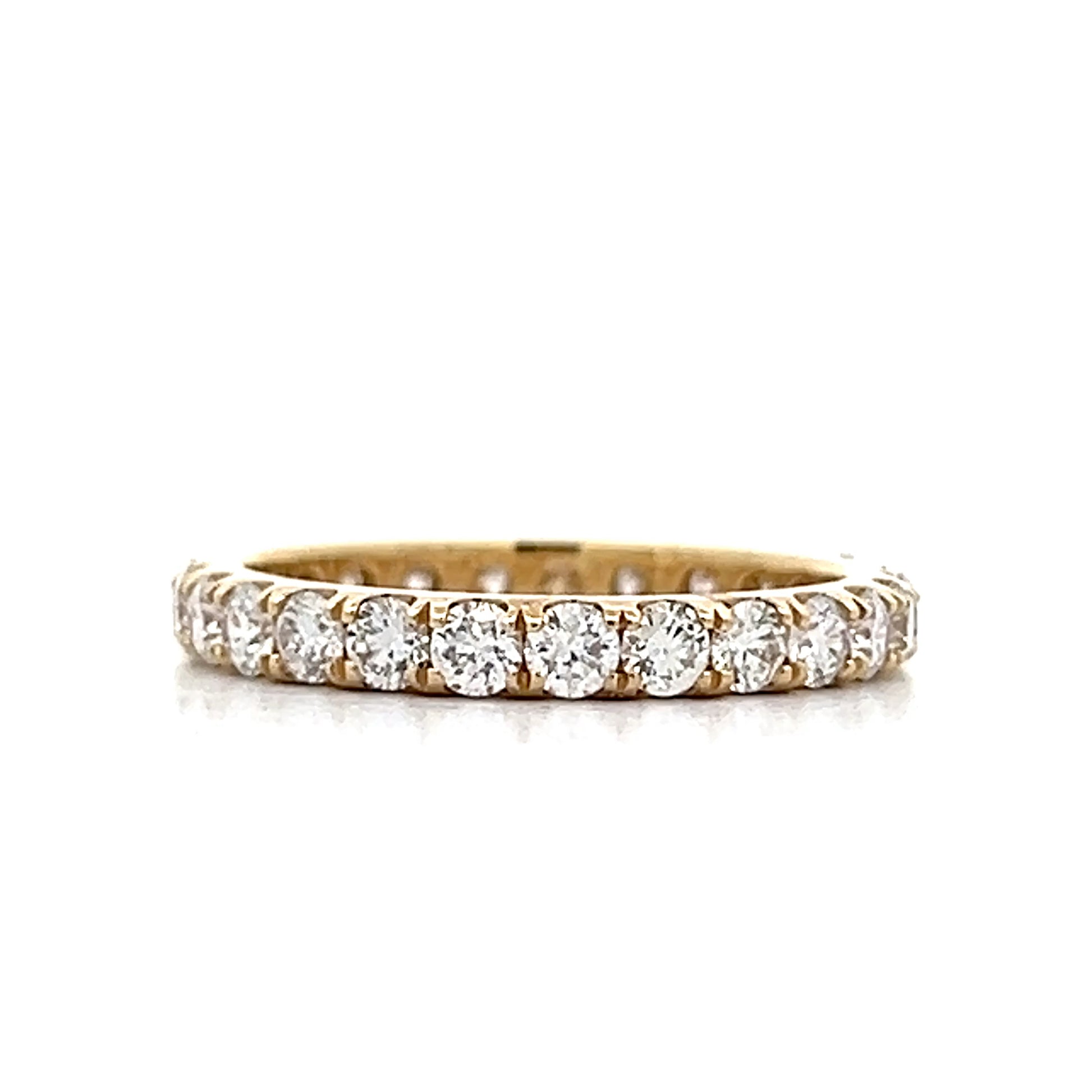 1.50 Classic Diamond Eternity Wedding Band 14k