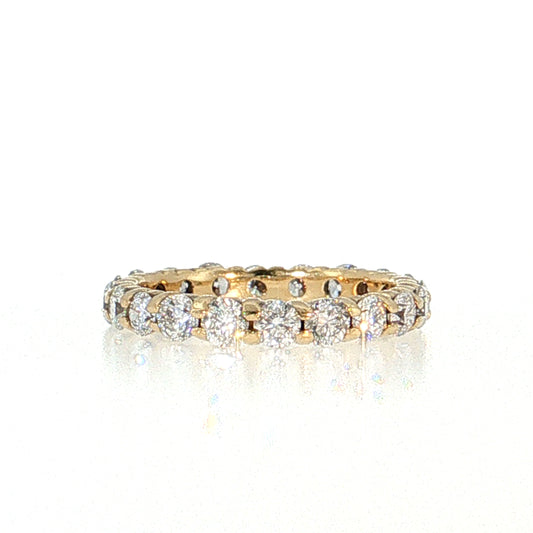 1.50 Diamond Eternity Band 14k Yellow Gold