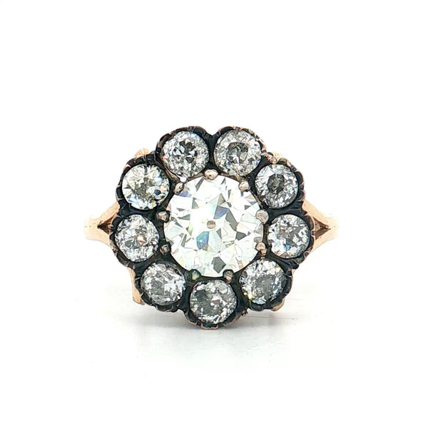 Victorian European Diamond Engagement Ring