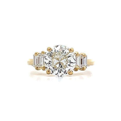 1.78 Round Brilliant Diamond Engagement Ring in 14k