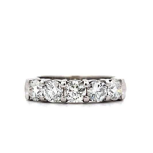 1.80 5 Stone Diamond Right Hand Ring in 18k