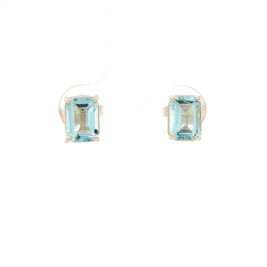 1.94 Filigree x Eleanor Leftwich Aquamarine Earrings in 14k