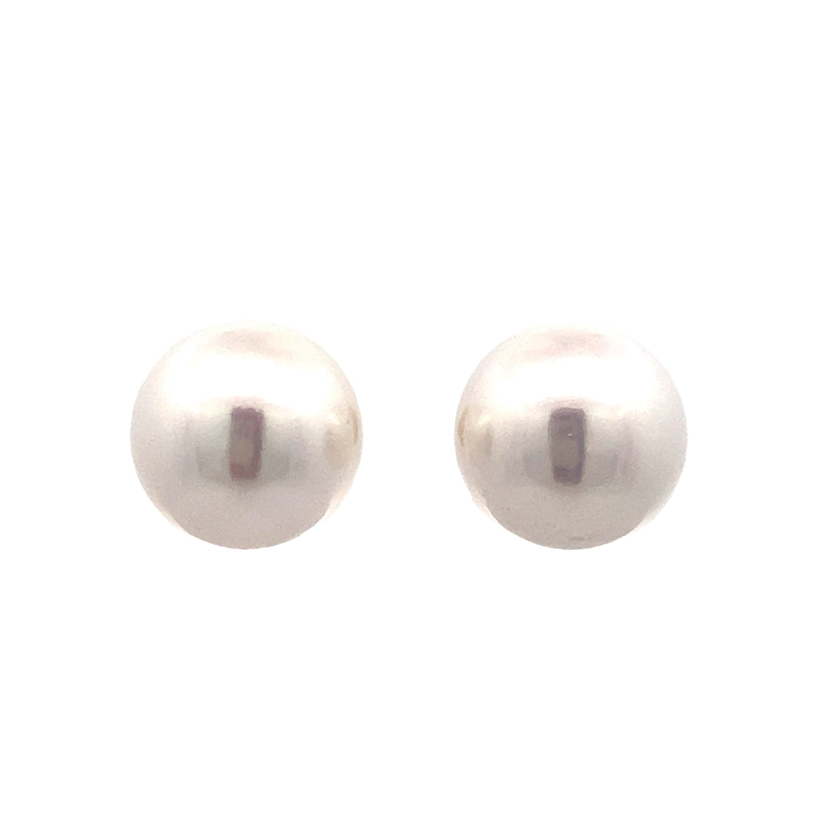 12mm Cultured Freshwater Pearl Stud Earrings 14k