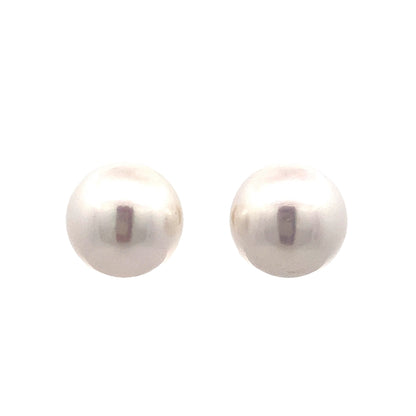 12mm Cultured Freshwater Pearl Stud Earrings 14k