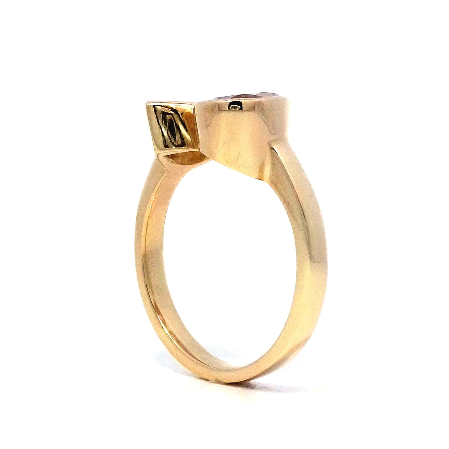 Toi Et Moi Diamond & Spinel Ring in 14k Yellow Gold