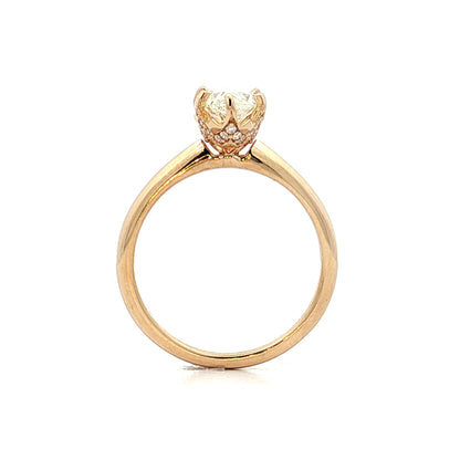 1.51 Marquise Diamond Solitaire Engagement Ring 14k