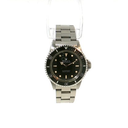 1984 Rolex Submariner No Date 5513 Stainless Steel