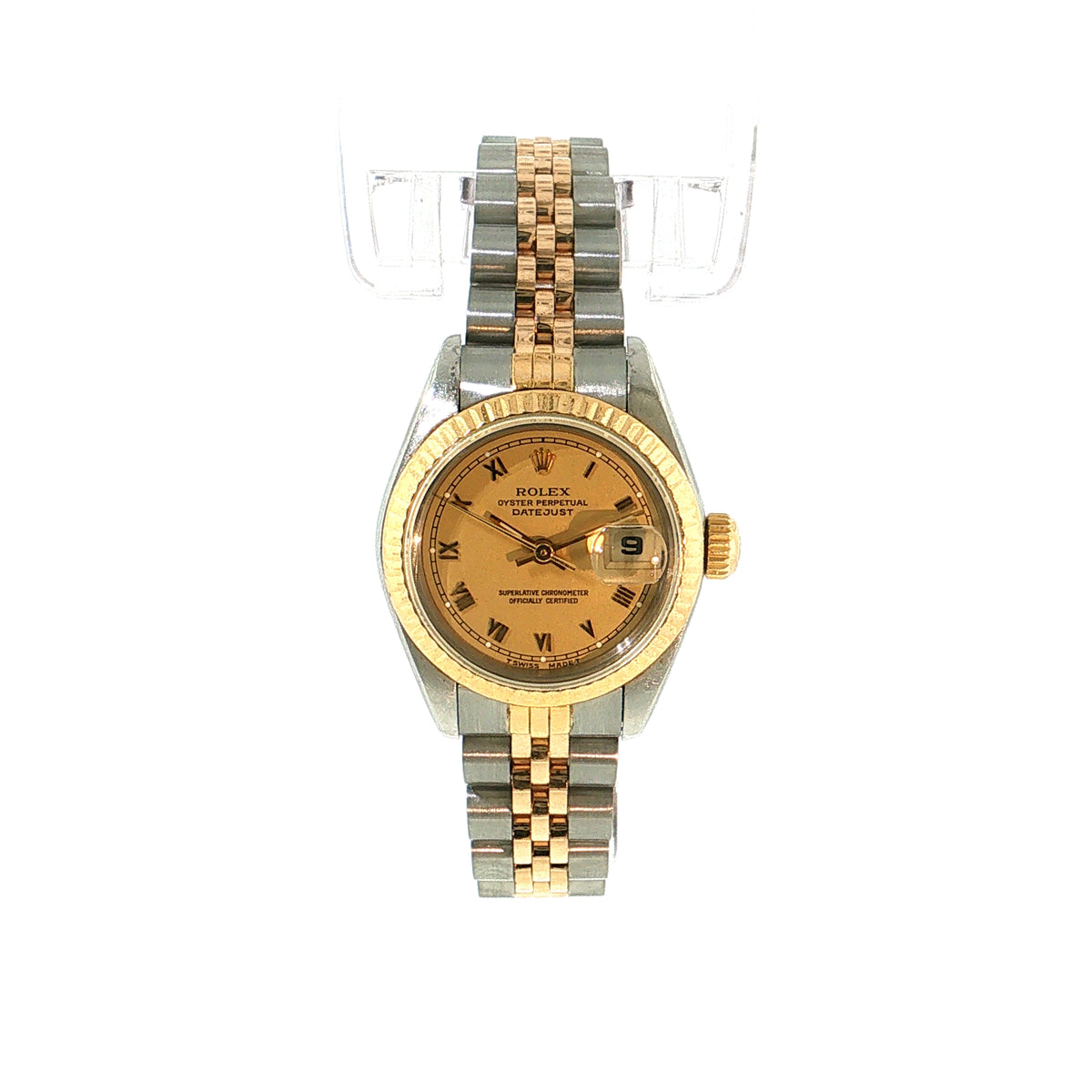 1990 Rolex Datejust 69173 36mm Two-Tone 18k/Stainless Steel