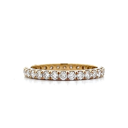 1 Carat Diamond Eternity Wedding Band in 14k