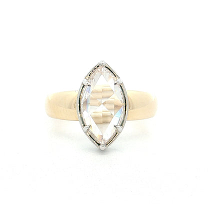2.13 Marquise Rose Cut Diamond Ring 14k