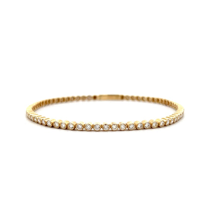 2.20 Bezel Diamond Tennis Bracelet in 14k