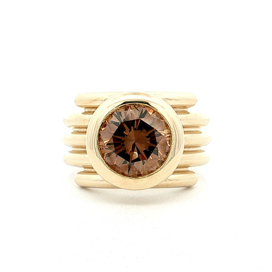 2.53 Round Diamond Engagement Ring 14k
