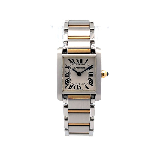 2001 Cartier Tank Francaise 2384 18k/SS
