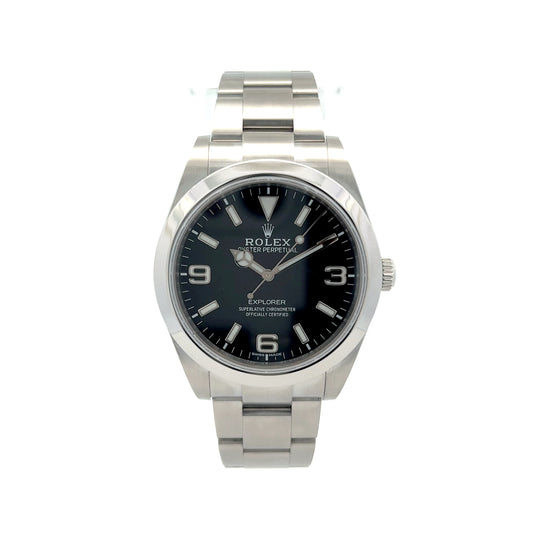 2016 Rolex Explorer 214270 39MM Stainless Steel