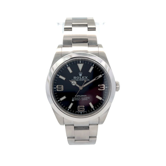 2018 Rolex Explorer 214270 39MM Stainless Steel